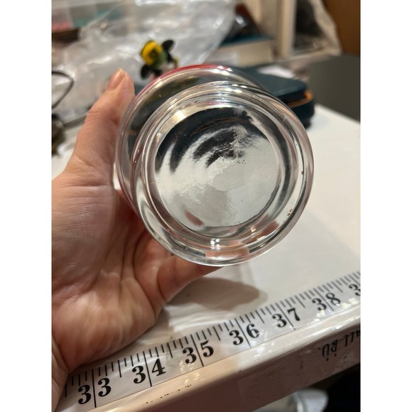 Vintage Budweiser Beer Logo 12oz Footed Drinking Glass Tumbler #I22 - Picture 7 of 9